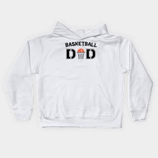 basketball dad Kids Hoodie